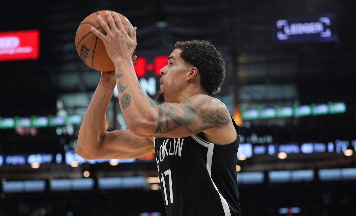 篮网完胜76人，克莱刷新纪录